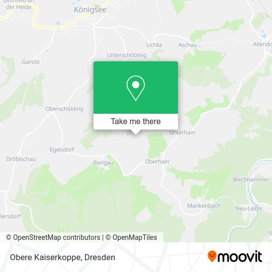 Карта Obere Kaiserkoppe