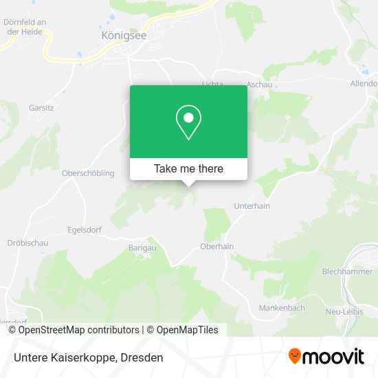 Карта Untere Kaiserkoppe