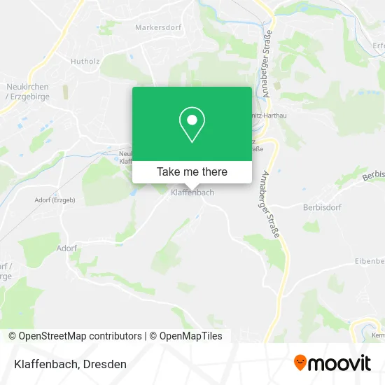 Карта Klaffenbach