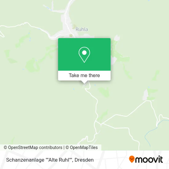 Карта Schanzenanlage ""Alte Ruhl""