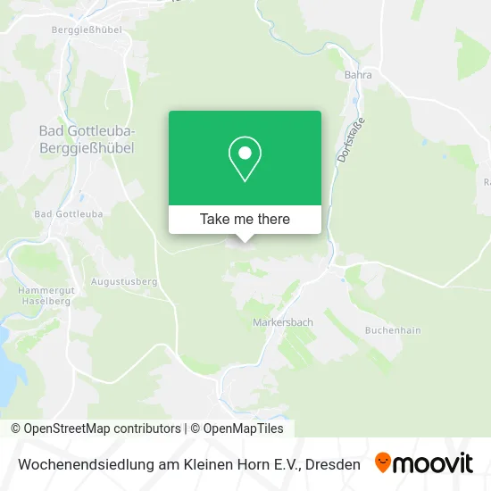 Карта Wochenendsiedlung am Kleinen Horn E.V.