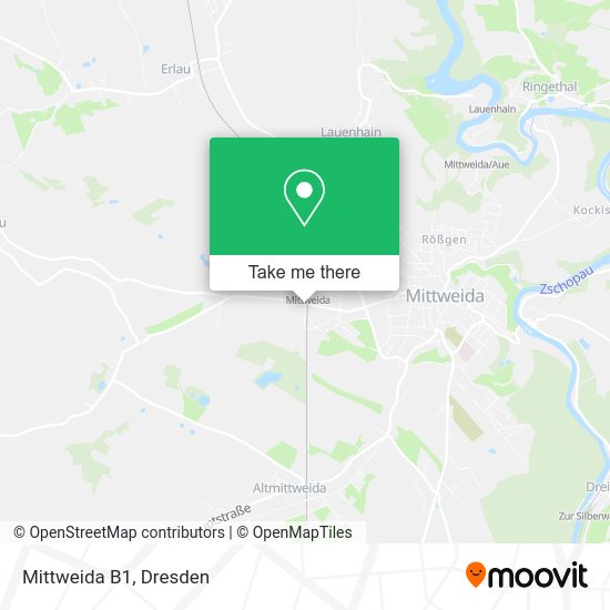 Карта Mittweida B1