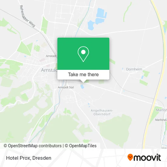 Карта Hotel Prox