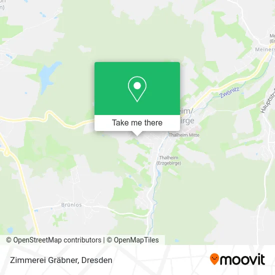 Карта Zimmerei Gräbner
