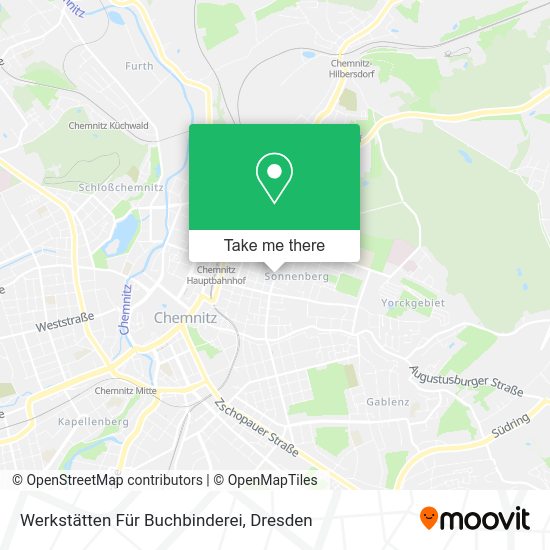 Карта Werkstätten Für Buchbinderei