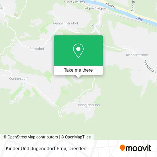 Карта Kinder Und Jugenddorf Erna
