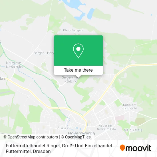 Карта Futtermittelhandel Ringel, Groß- Und Einzelhandel Futtermittel