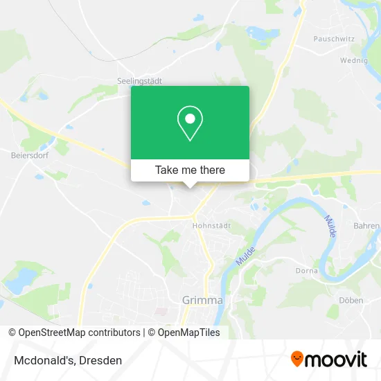 Карта Mcdonald's