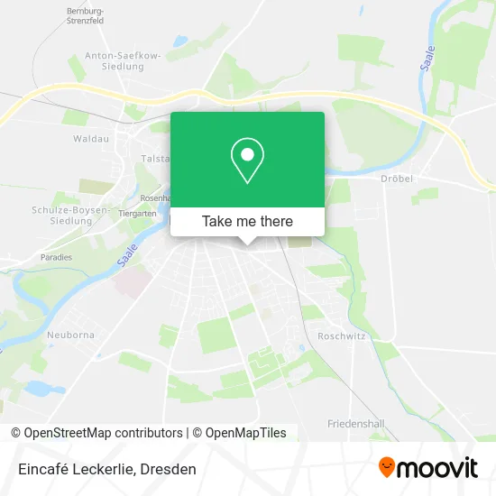 Карта Eincafé Leckerlie