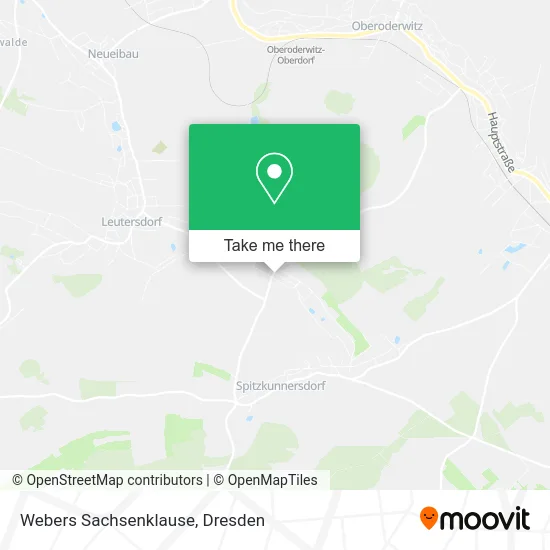 Карта Webers Sachsenklause