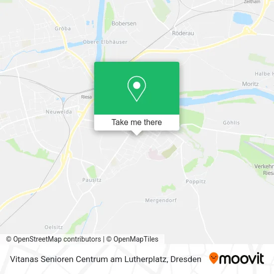 Карта Vitanas Senioren Centrum am Lutherplatz