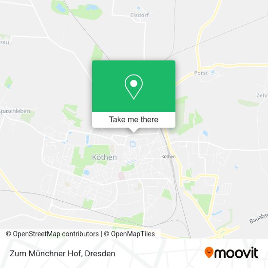 Карта Zum Münchner Hof