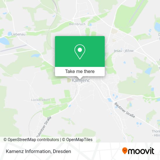Карта Kamenz Information