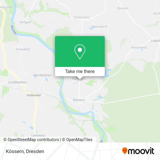 Карта Kössern