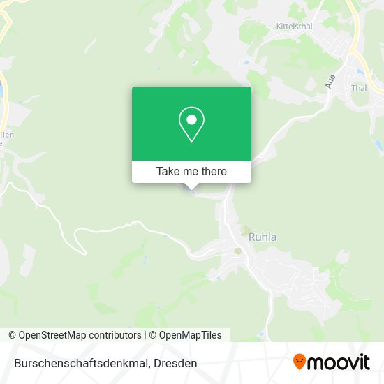 Карта Burschenschaftsdenkmal