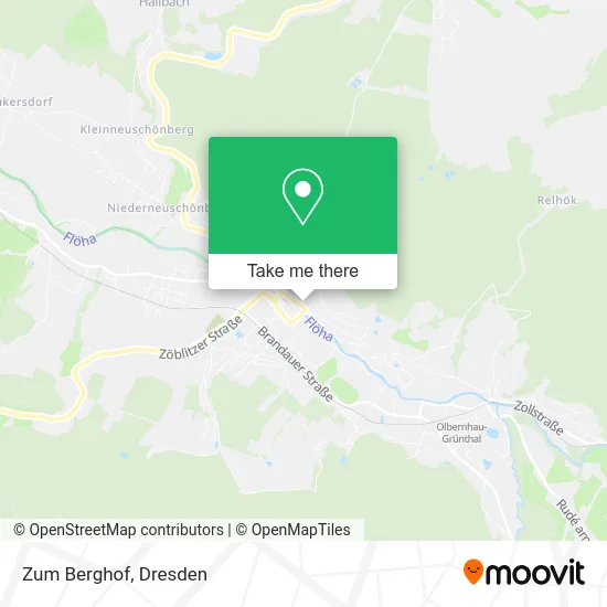 Карта Zum Berghof
