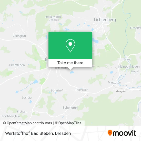 Карта Wertstoffhof Bad Steben