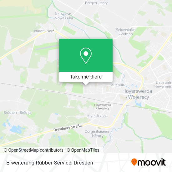 Карта Erweiterung Rubber-Service