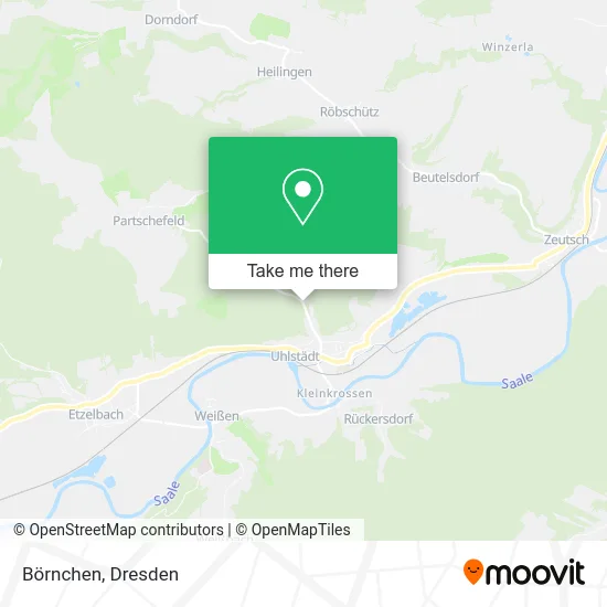 Карта Börnchen
