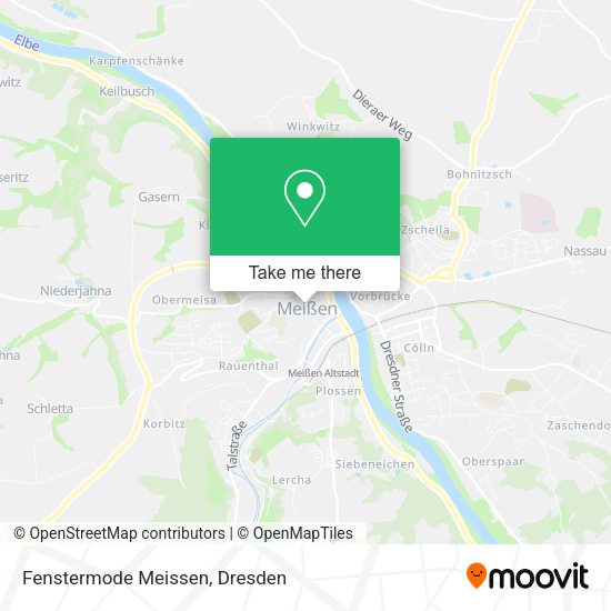 Карта Fenstermode Meissen