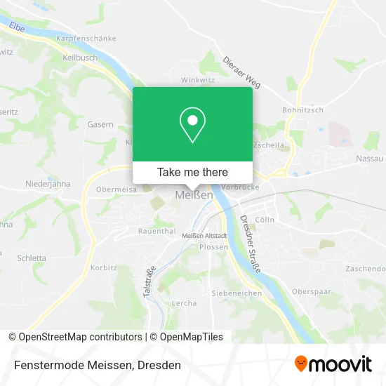 Карта Fenstermode Meissen