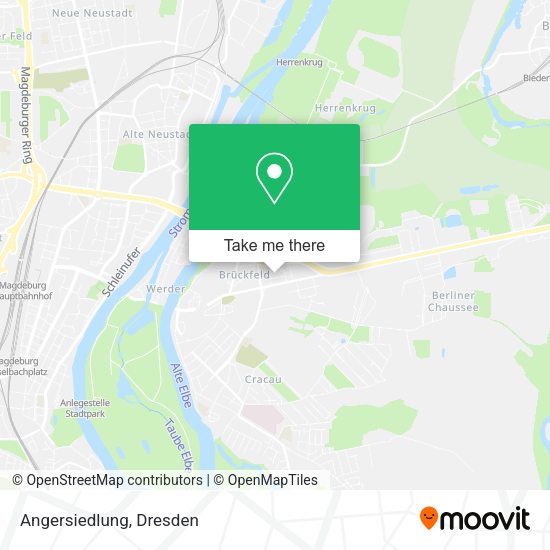 Карта Angersiedlung