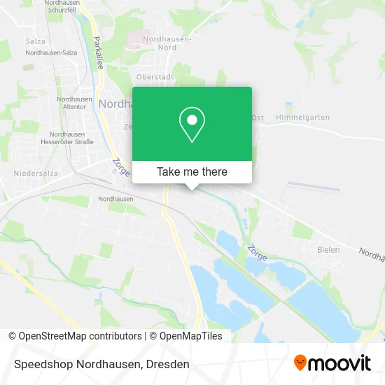 Карта Speedshop Nordhausen