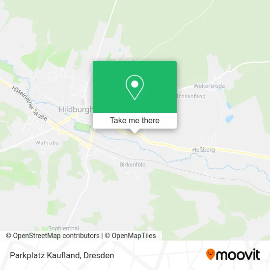 Карта Parkplatz Kaufland