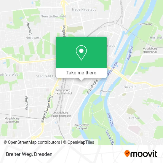 Карта Breiter Weg