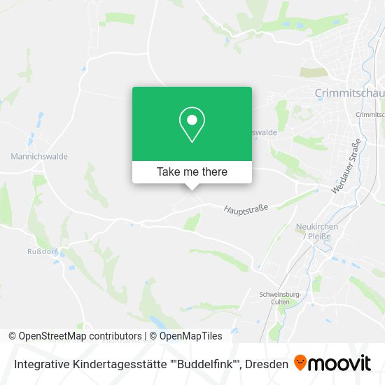 Карта Integrative Kindertagesstätte ""Buddelfink""