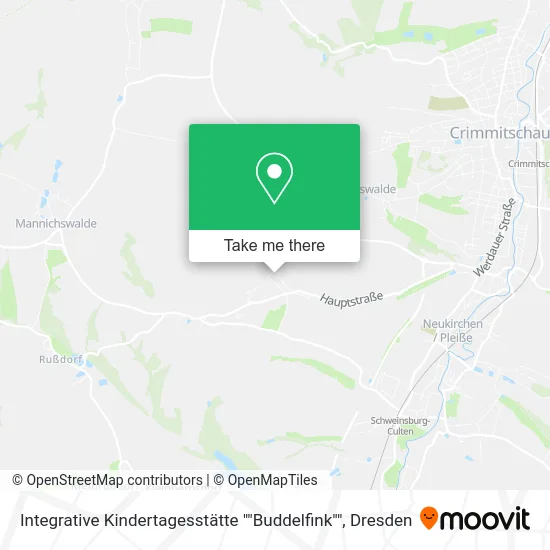 Карта Integrative Kindertagesstätte ""Buddelfink""