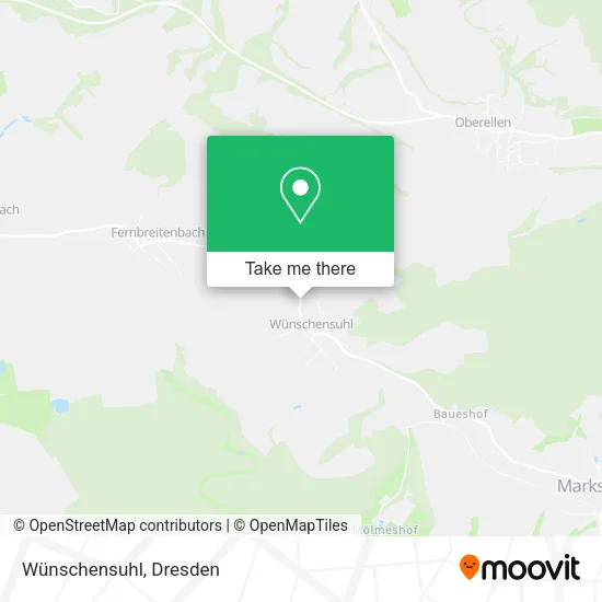 Карта Wünschensuhl