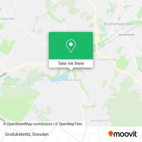 Карта Großdrebnitz