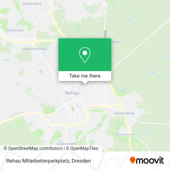 Карта Rehau Mitarbeiterparkplatz