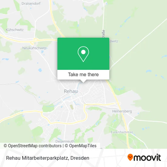 Карта Rehau Mitarbeiterparkplatz