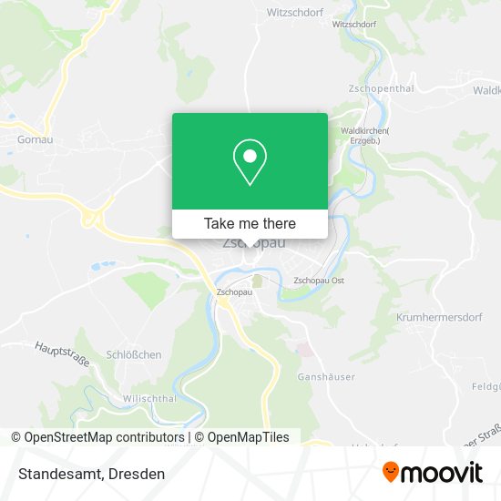 Карта Standesamt