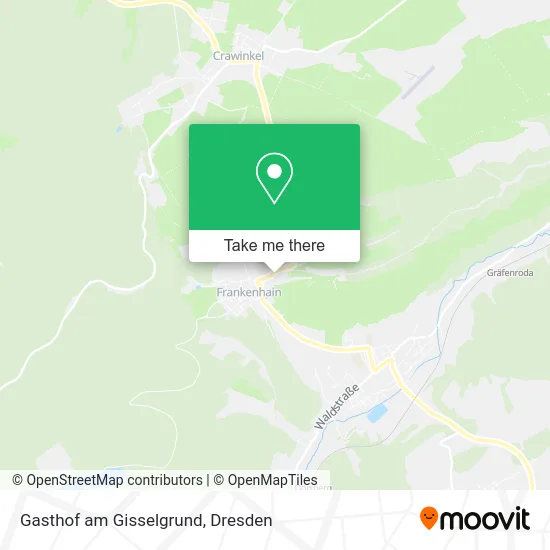 Карта Gasthof am Gisselgrund
