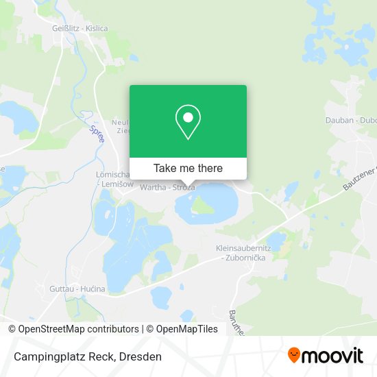 Карта Campingplatz Reck