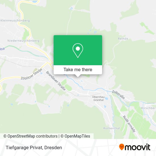 Карта Tiefgarage Privat