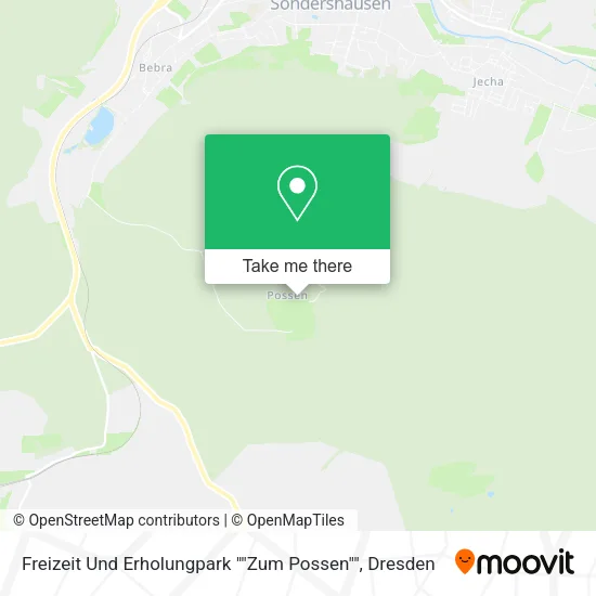 Карта Freizeit Und Erholungpark ""Zum Possen""