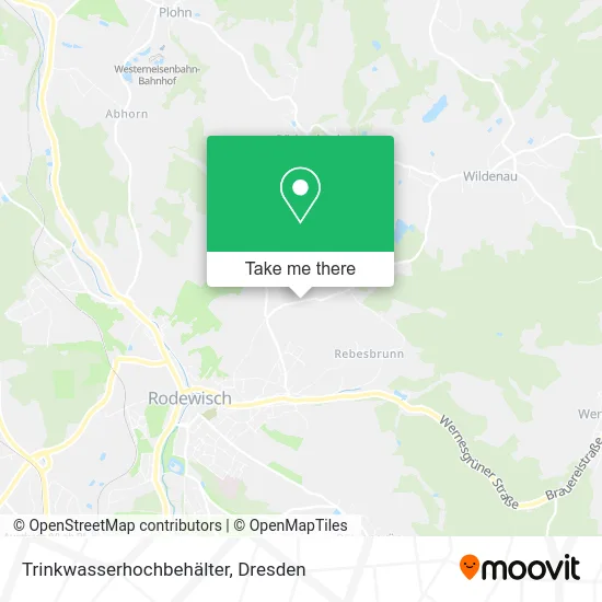 Карта Trinkwasserhochbehälter