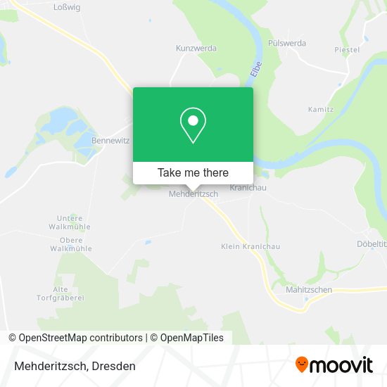 Карта Mehderitzsch
