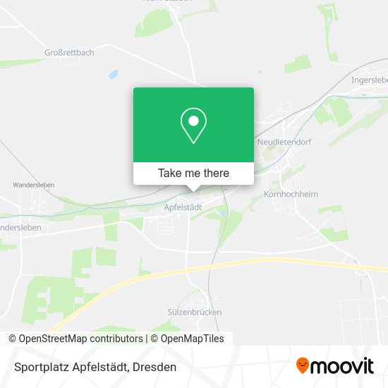 Карта Sportplatz Apfelstädt