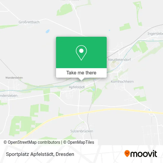 Карта Sportplatz Apfelstädt