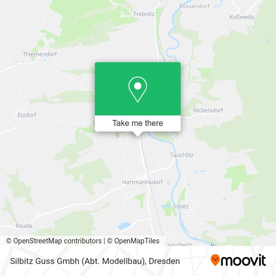Карта Silbitz Guss Gmbh (Abt. Modellbau)