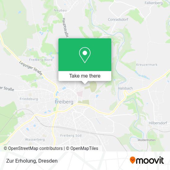 Карта Zur Erholung