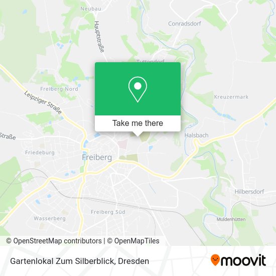 Карта Gartenlokal Zum Silberblick