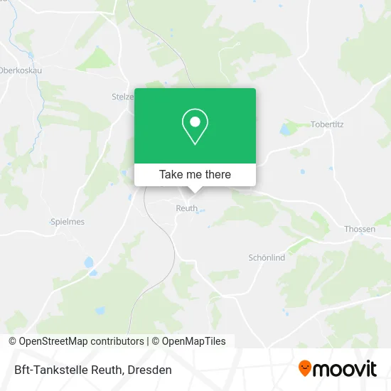 Карта Bft-Tankstelle Reuth