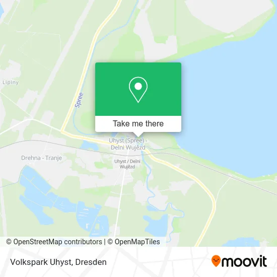 Карта Volkspark Uhyst