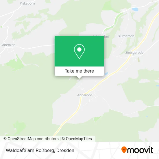 Карта Waldcafé am Roßberg